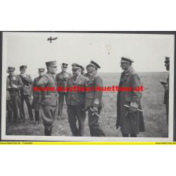 Foto - 1. Republik, Hochrangige Offiziere am Flugfeld Aspern (1937)