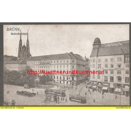 AK - Brünn - Bahnhof