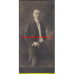 Kabinettfoto Wilhelm Mende Photo Gödel, Troppau