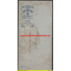 Kabinettfoto Wilhelm Mende Photo Gödel, Troppau