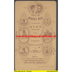 CdV - K.u.k. Hauptmann Photo Red, Linz