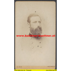 CdV - K.u.k. Hauptmann Photo Red, Linz