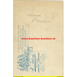 Kabinettfoto - Oberleutnant - Photo Zeleny, Josefstadt