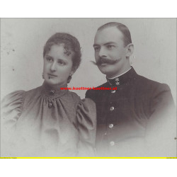 Kabinettfoto - Oberleutnant - Photo Zeleny, Josefstadt