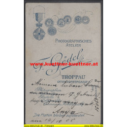 CdV - Anya Mende mit 17. Jahren Photo Gödel, Troppau