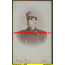CdV - Offizier im CAR Nr.2 - Photo Höfele, Wien (1874)