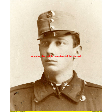 CdV - Offizier im CAR Nr.2 - Photo Höfele, Wien (1874)