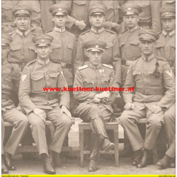 Kabinettfoto - Erste militärische Ausbildung in Krems (1929)