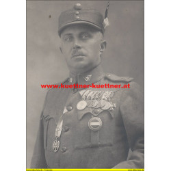 AK - Foto Offizier des Frw. Schutzkorps Österreich