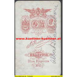 Adalbert Ritter v. Kaltenborn Cadet Off.-Stellv. im IR.45