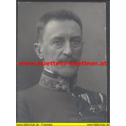 Adalbert Ritter v. Kaltenborn als Oberst u. Kmdt. im IR.1