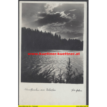 AK - Abendfrieden am Thalersee (Stmk)