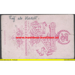 CdV Friedrich Binder Edl. v. Hohenstreben als Cadet im DR.1