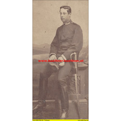 CdV Friedrich Binder Edl. v. Hohenstreben als Cadet im DR.1