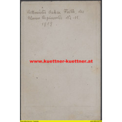 Rittm. im k.u.k UR.11 Oskar Feith v. Ostringen
