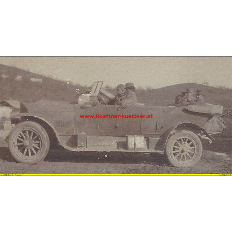 Foto - General Kaltenborn auf der Fahrt nach Lotz