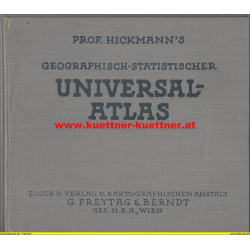 Geographisch-Statistischer Universal-Atlas | Küttner & Küttner