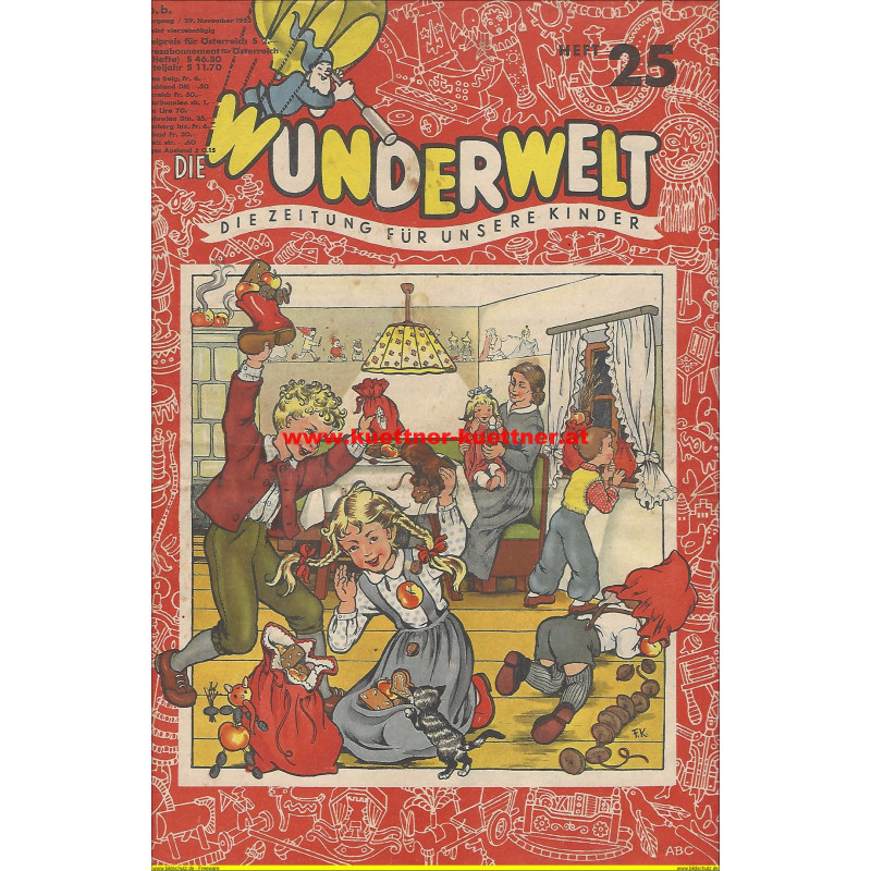 Die Wunderwelt Heft 25 - 29. November 1952