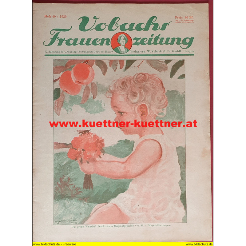 Vobachs Frauenzeitung Heft 40 (1929)