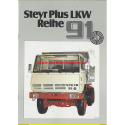 Prospekt Steyr Plus LKW Reihe 91 (1979) | Küttner & Küttner