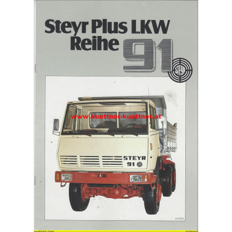 Prospekt Steyr Plus LKW Reihe 91 (1979) | Küttner & Küttner