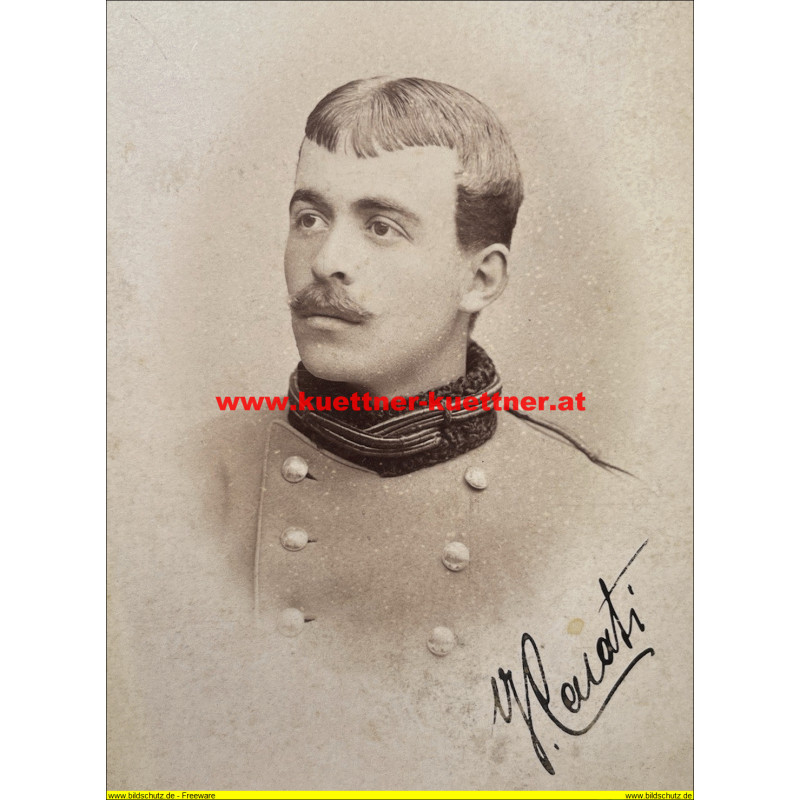 Kabinettfoto Gabriel Casati Lt. im DR.5