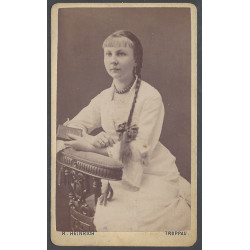 CDV Maria Mende geborene Haas (1878)