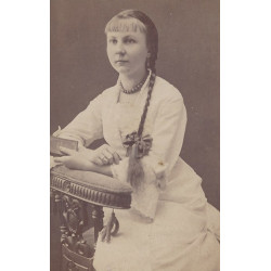 CDV Maria Mende geborene Haas (1878)