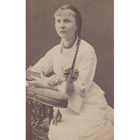 CDV Maria Mende geborene Haas (1878)