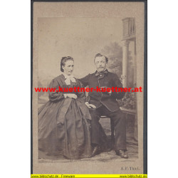 CDV Anna und Wilhelm Haas (1860)