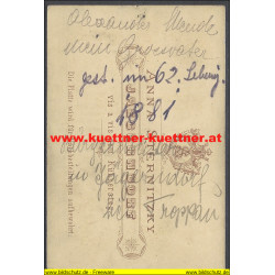 CDV Alexander Mende Bürgermeister von Jägerndorf (1881)