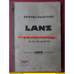 Konvolut Lanz Bulldog Betriebsanleitung u. Ersatzteileliste (1940)