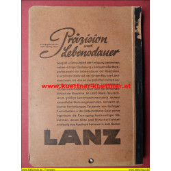 Konvolut Lanz Bulldog Betriebsanleitung u. Ersatzteileliste (1940)