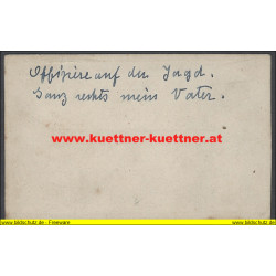 Offiziere auf der Jagd