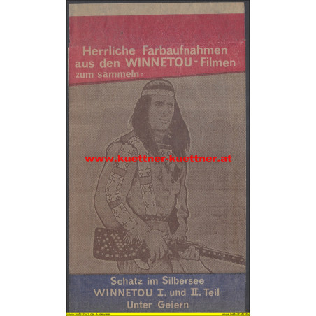 Sammelbildertüte Winnetou