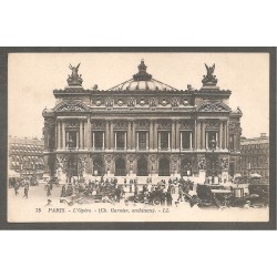 AK - Paris - L´Opera (Ch. Garnier, architecte)