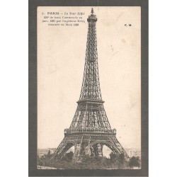 AK - Paris - La Tour Eiffel