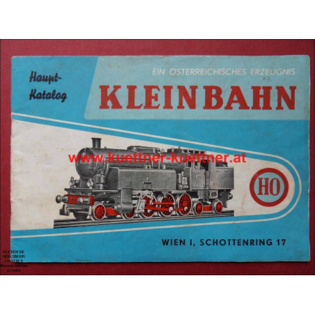 Kleinbahn Hauptkatalog (1963)