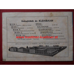Kleinbahn Hauptkatalog (1963)