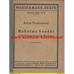 Westermann-Texte Englische Reihe Nr.39 - Mahatma Gandhi