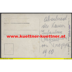 Abschied des Infanterie Regimentes NR.1 "KAISER" von Troppau