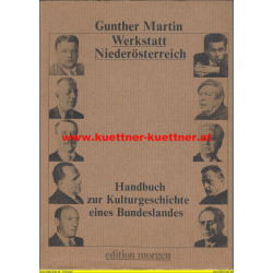 Werkstatt Niederösterreich Handbuch zur Kulturgeschichte