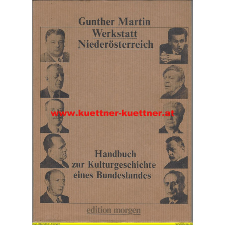 Werkstatt Niederösterreich Handbuch zur Kulturgeschichte