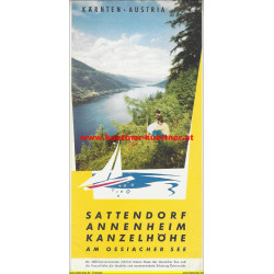 Prospekt Sattendorf, Annenheim, Kanzelhöhe am Ossiacher See (K)