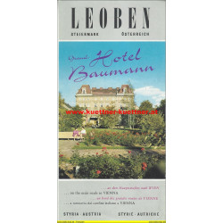 Prospekt Leoben Grand-Hotel Baumann (Stmk)