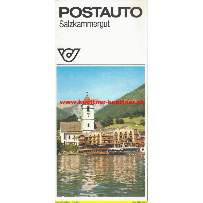 Prospekt Postauto Salzkammergut