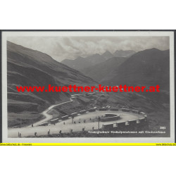 AK - Grossglockner Hochalpenstrasse mit Glocknerhaus (K)