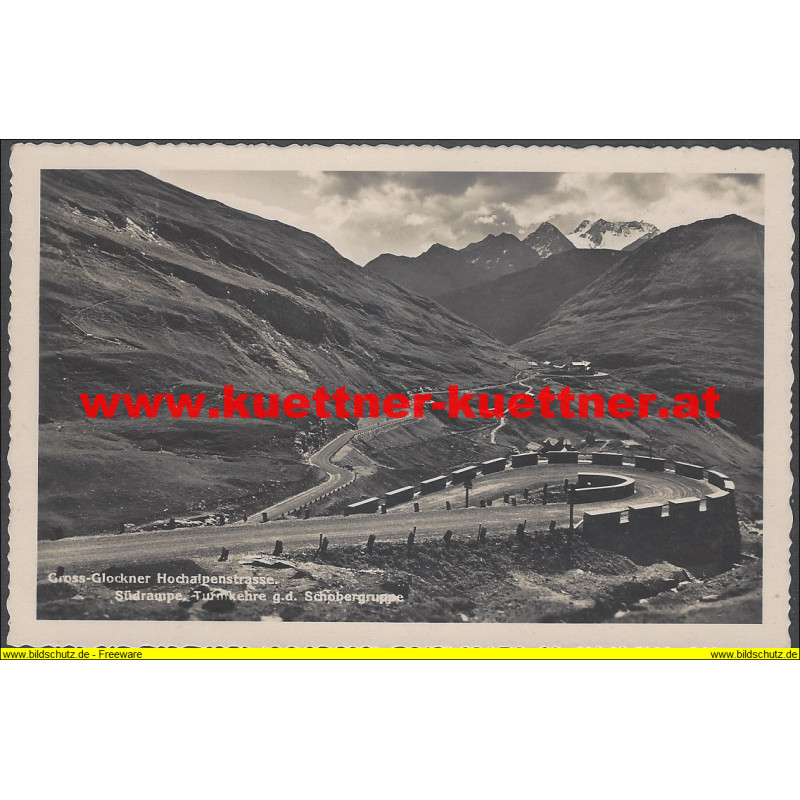 AK - Gross-Glockner Hochalpenstrasse Südrampe (K)
