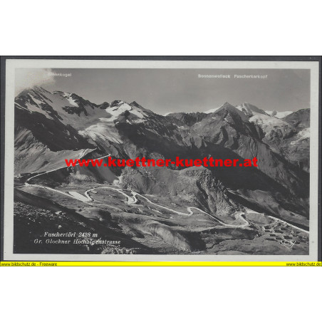 AK - Gr. Glockner Hochalpenstrasse Fuschertörl (K)