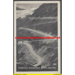 AK - Großglockner Hochalpenstraße gegen Franz Josefs Höhe (K)